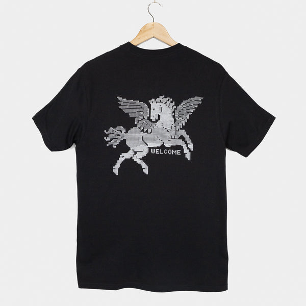 Welcome Skate Store - Pegasus T-Shirt - Black