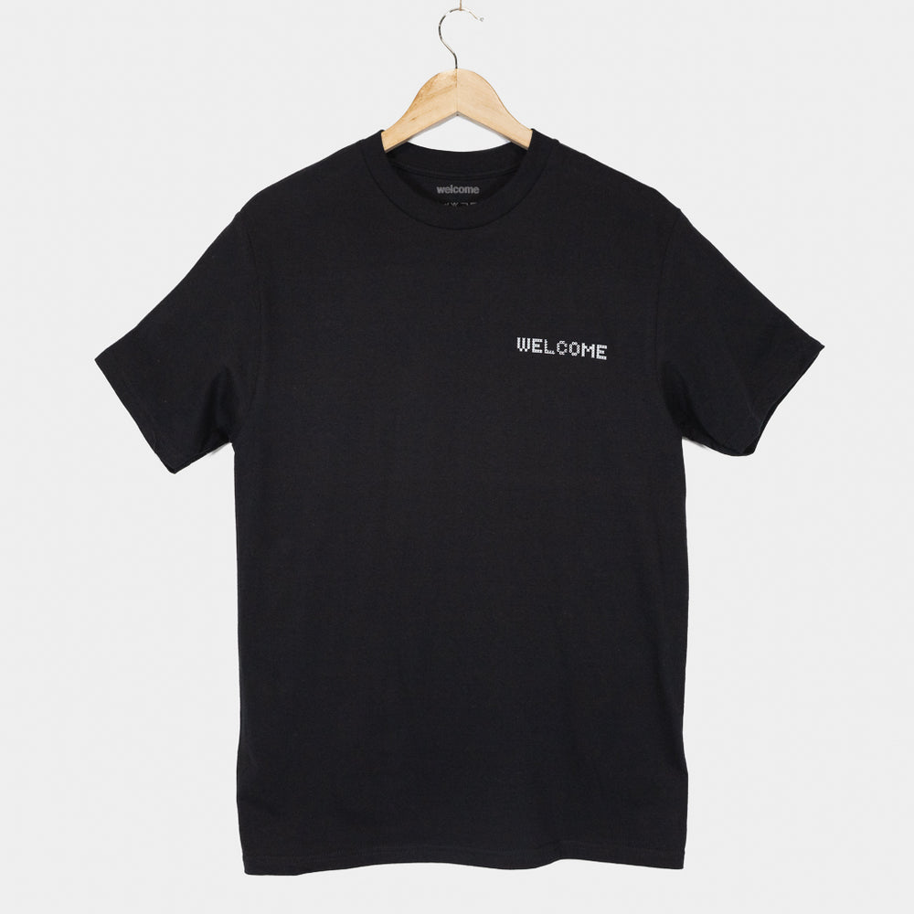 Welcome Skate Store Pegasus Black T-Shirt 
