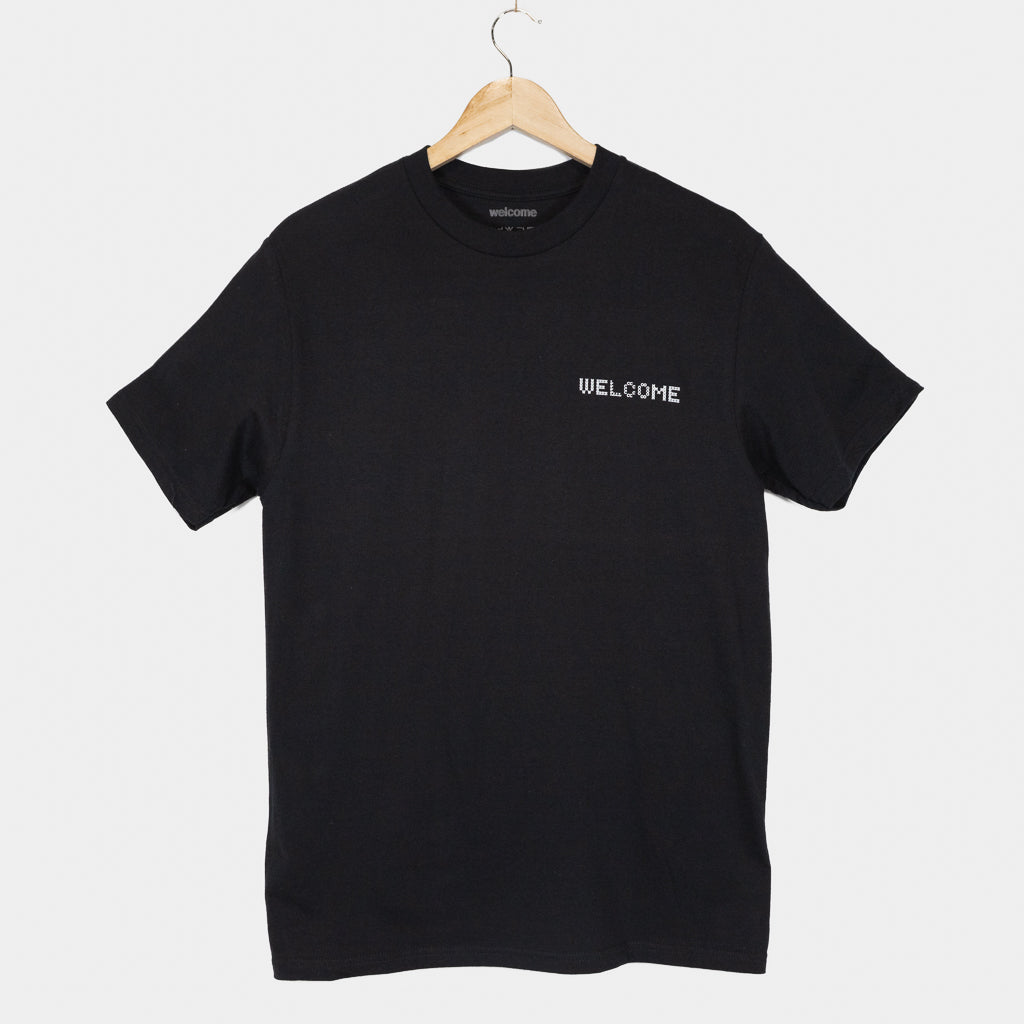 Welcome Skate Store Pegasus Black T-Shirt 