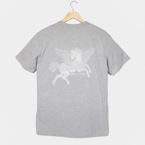 Welcome Skate Store - Pegasus T-Shirt - Grey