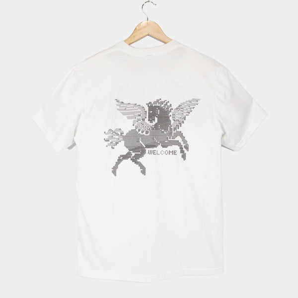 Welcome Skate Store - Pegasus T-Shirt - White