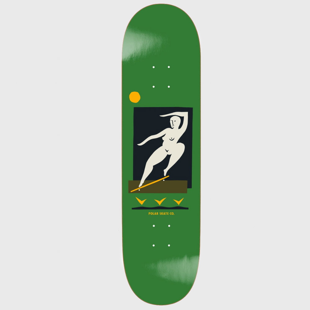 Polar Skate Co. - 8.25" BS Smith Green Skateboard Deck