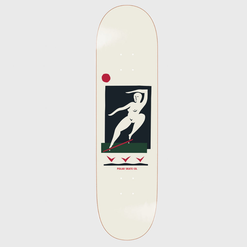 Polar Skate Co. 8.375" BS Smith Cream Skateboard Deck