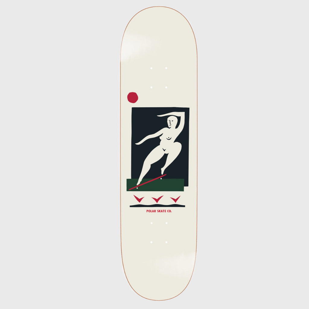 Polar Skate Co. 8.375" BS Smith Cream Skateboard Deck
