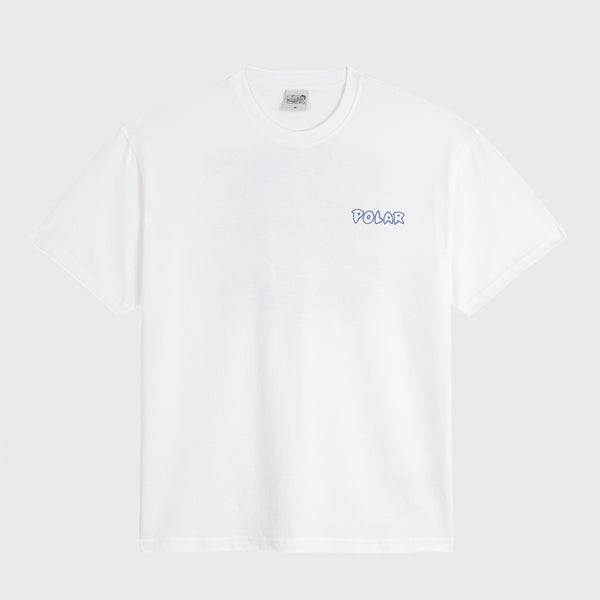 Polar Skate Co. - Crash T-Shirt - White