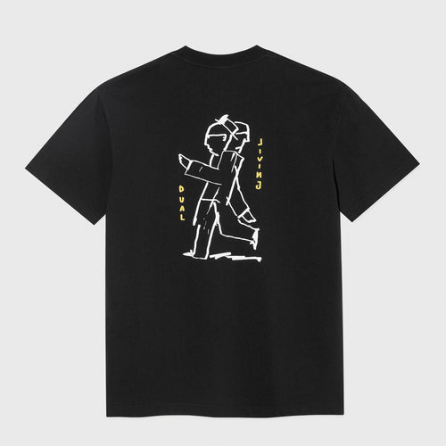 Polar Skate Co. - Dual Living T-Shirt - Black