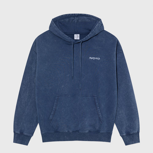 Polar Skate Co. - Frank Acid Surf Logo Pullover Hooded Sweatshirt - Dark Blue