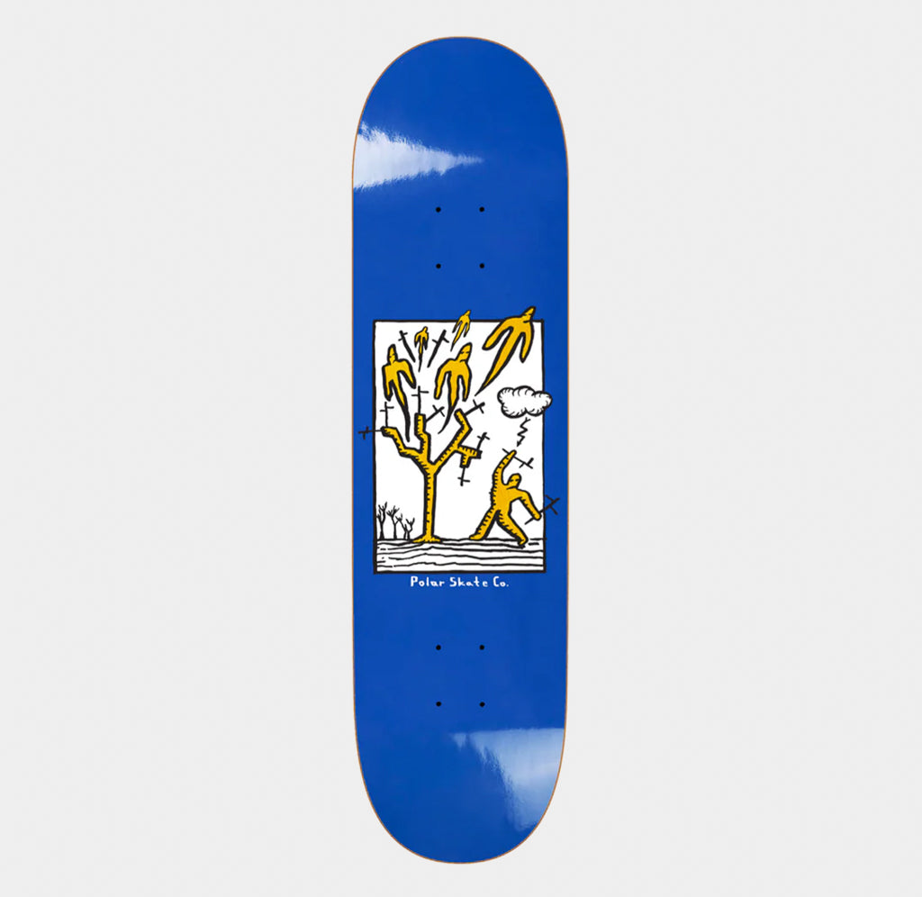 Polar Skate Co. - 8.125" Heaven Skateboard Deck - Blue