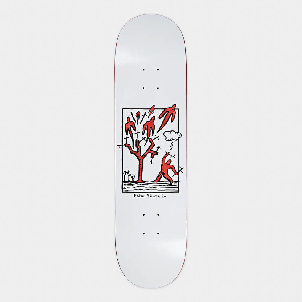 Polar Skate Co. - 7.875" Heaven Skateboard Deck - White