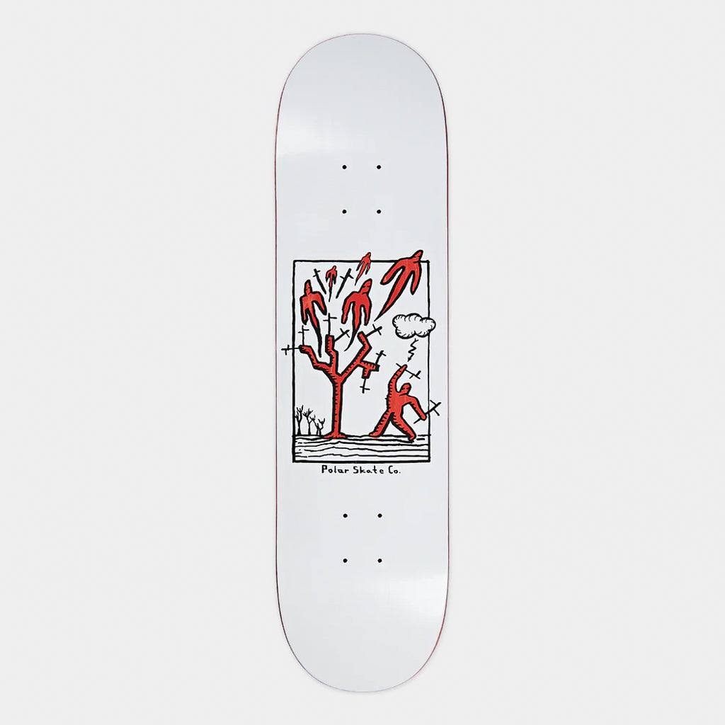 Polar Skate Co. - 7.875" Heaven Skateboard Deck - White