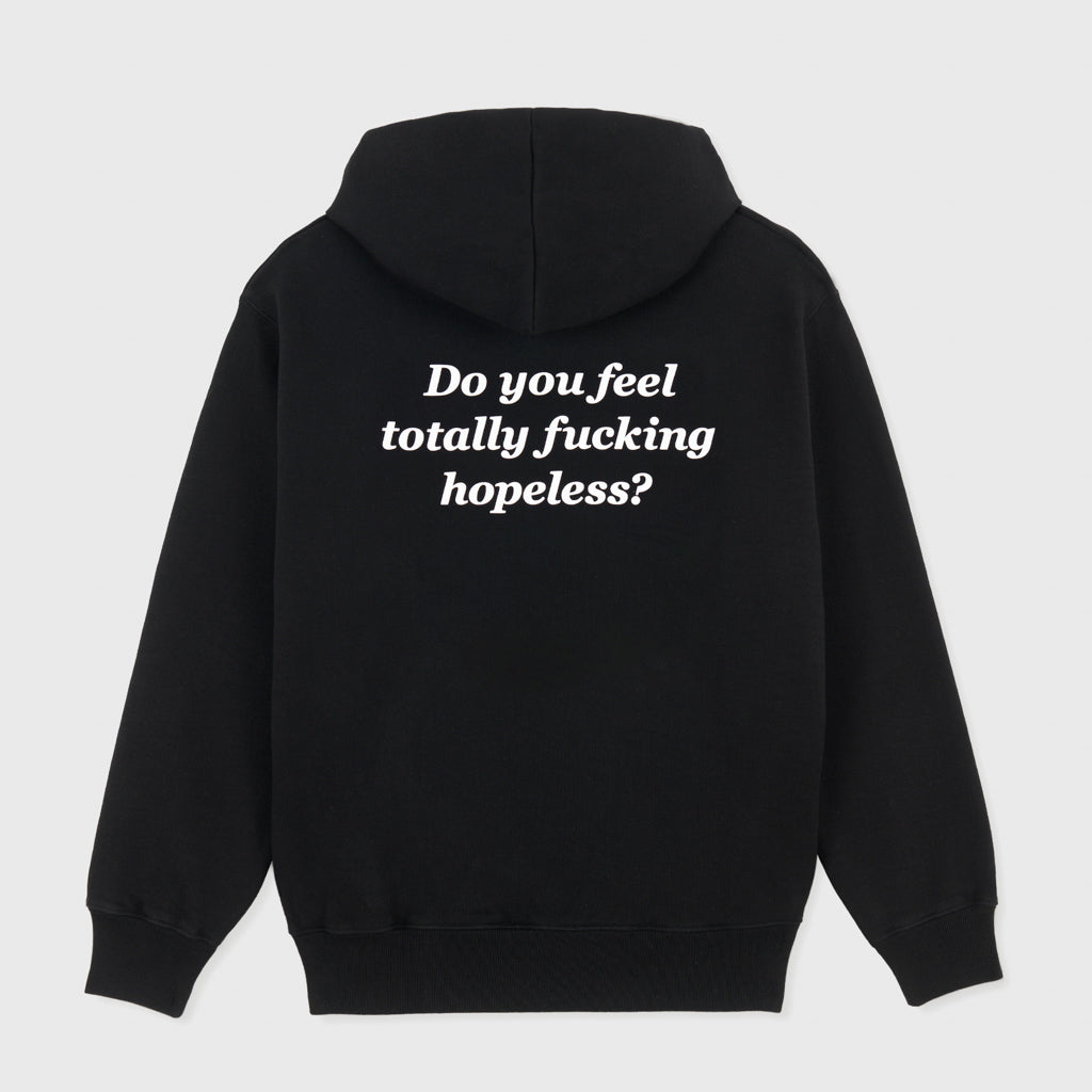 Polar Skate Co. Hopless Dave Pullover Hooded Sweatshirt Black Welcome Skate Store