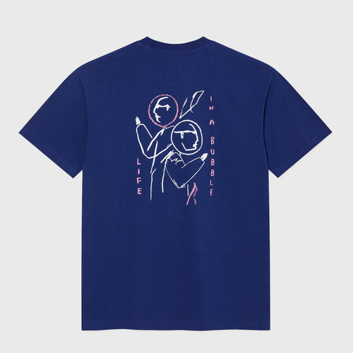 Polar Skate Co. - Life In A Bubble T-Shirt - Deep Royal Blue
