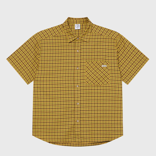 Polar Skate Co. - Mitchell Short Sleeve Shirt - Yellow