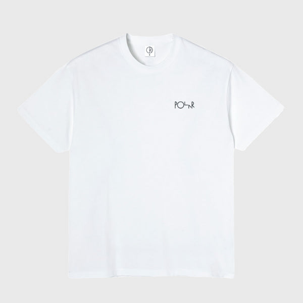 Polar Skate Co. - Searching For Peace Fill Logo T-Shirt - White