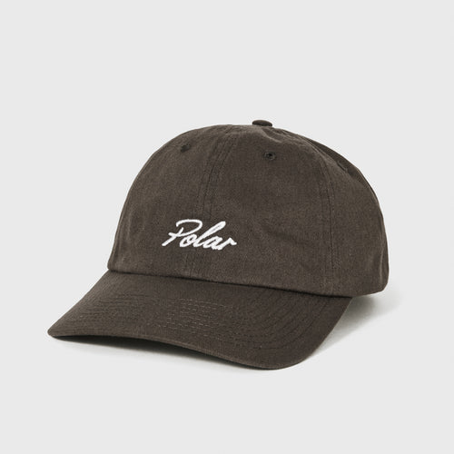 Polar Skate Co. - Varsity Logo Sai Cap - Brown