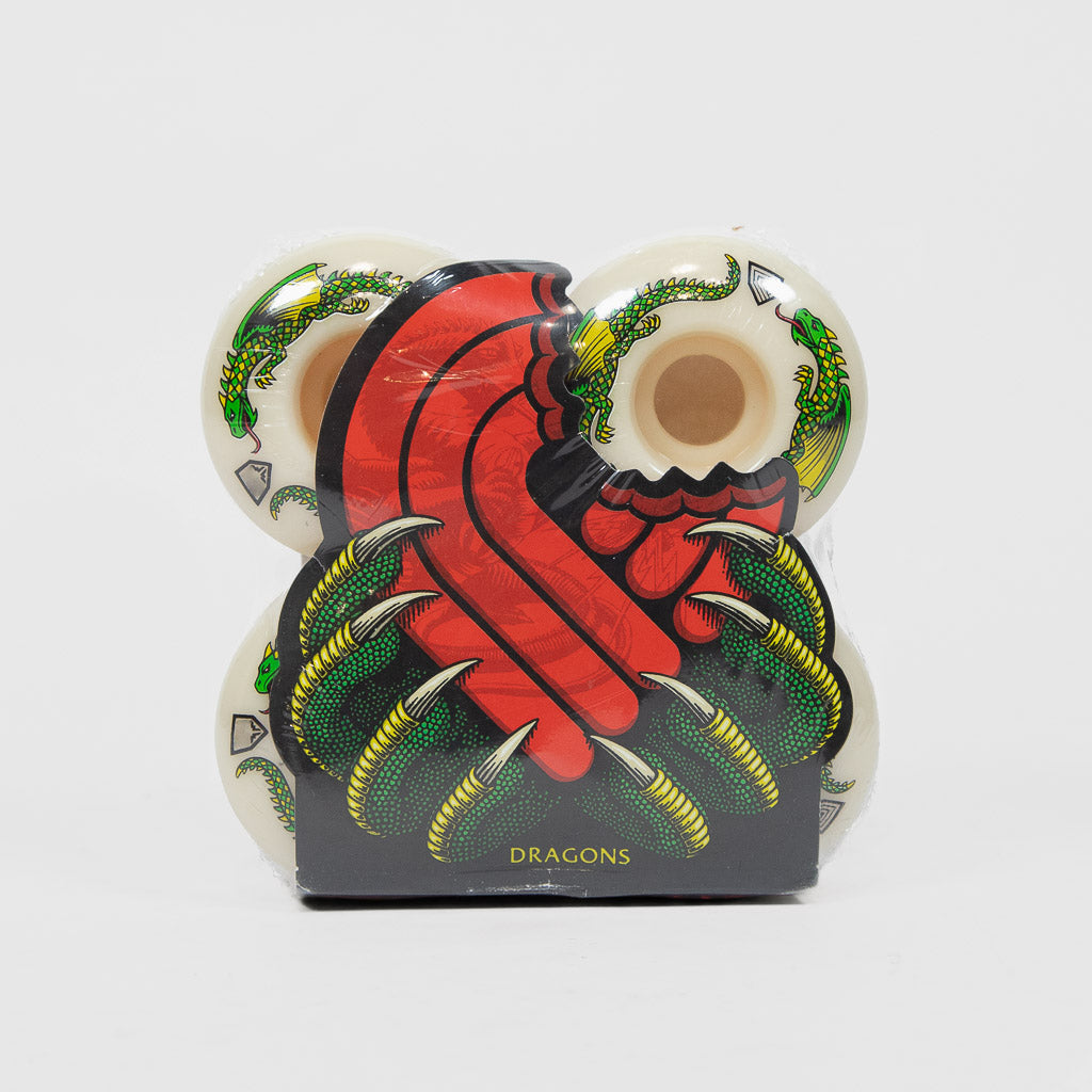 Powell Peralta - 53mm (93a) V4 Dragon Formula Skateboard Wheels