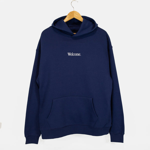 Welcome Skate Store - Prince Pullover Hooded Sweatshirt - Navy