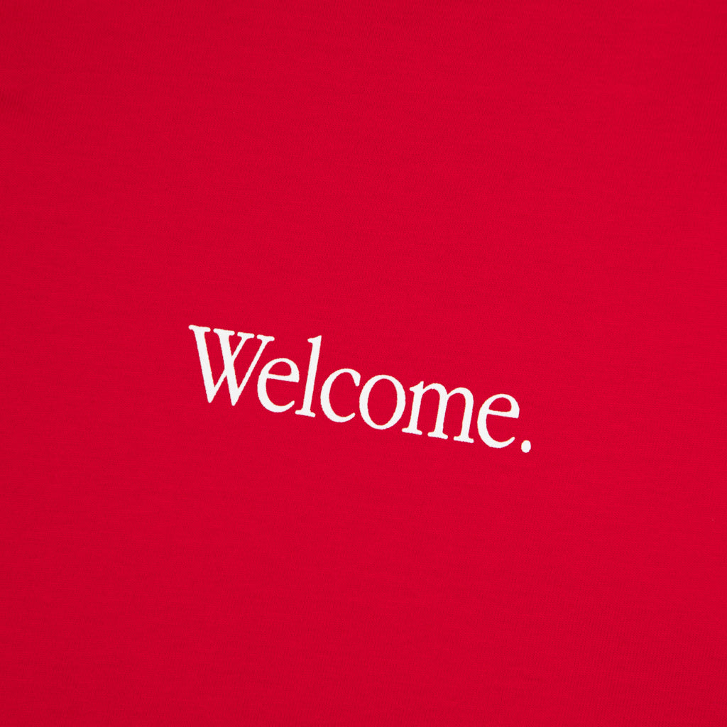 Welcome Skate Store Prince Red T-Shirt Front Print