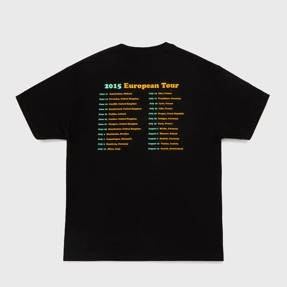 Quartersnacks Euro Tour Black T-Shirt