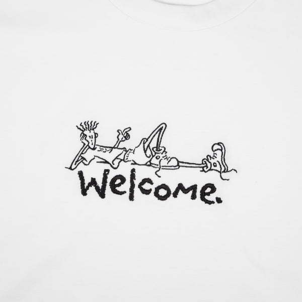 Welcome Skate Store - Relax T-Shirt - White