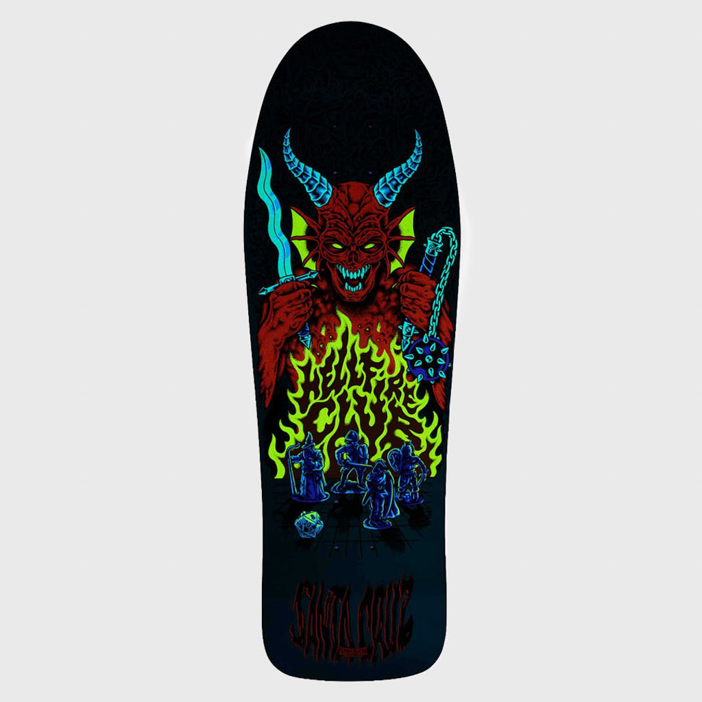 Santa Cruz 10.07" Stranger Things Knox Hellfire Skateboard Deck