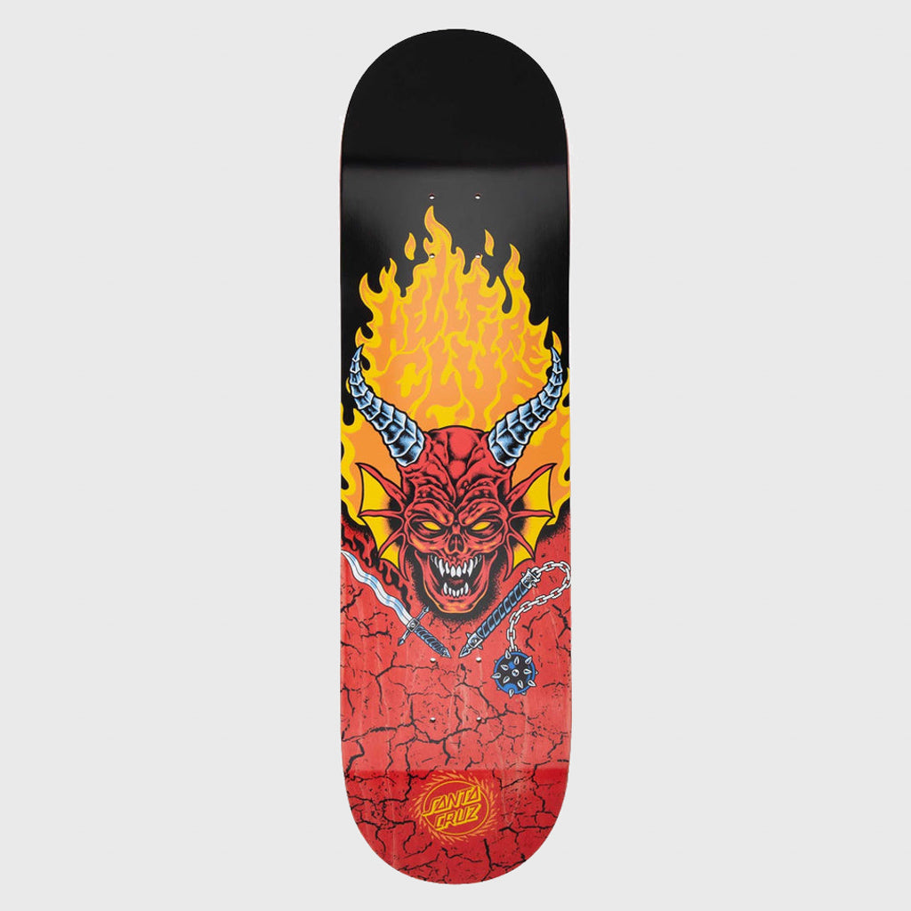 Santa Cruz 8.25" Stranger Things Hellfire Club Skateboard Deck
