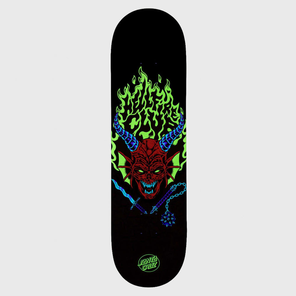 Santa Cruz 8.25" Stranger Things Hellfire Club Skateboard Deck