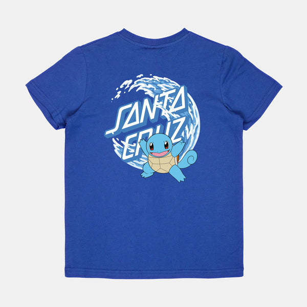 Santa Cruz - YOUTH Water Type Pokemon T-Shirt - Royal Blue