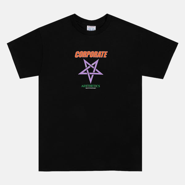 Sci-Fi Fantasy - Corporate Aesthetics T-Shirt - Black