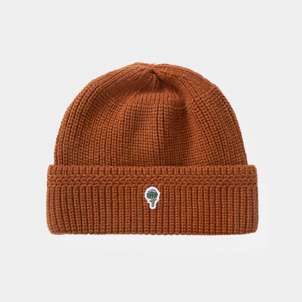 Service Works Artichoke Burnt Orange Wool Beanie