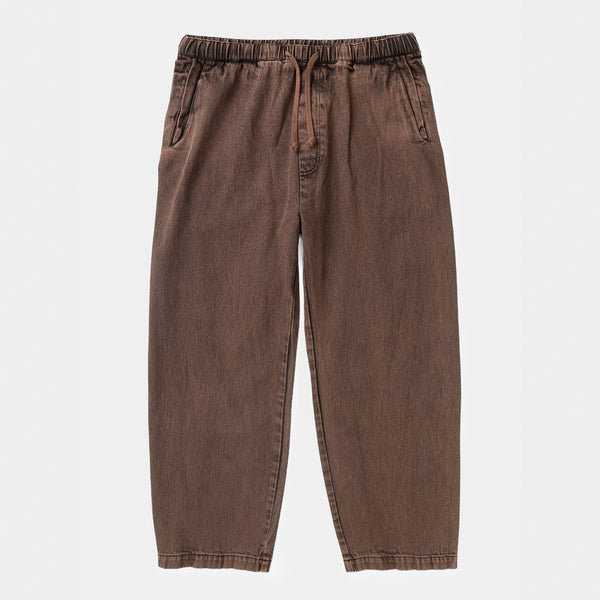 Service Works - Over Dyed Denim Easy Chef Pants - Umber