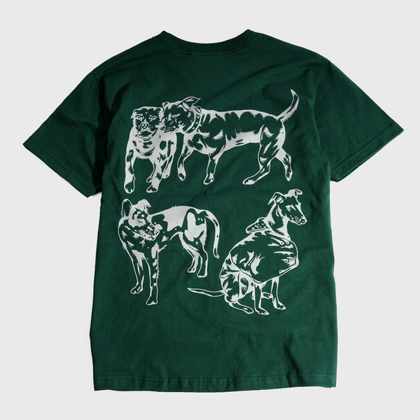 Skateboard Cafe - Pooch T-Shirt - Forest Green