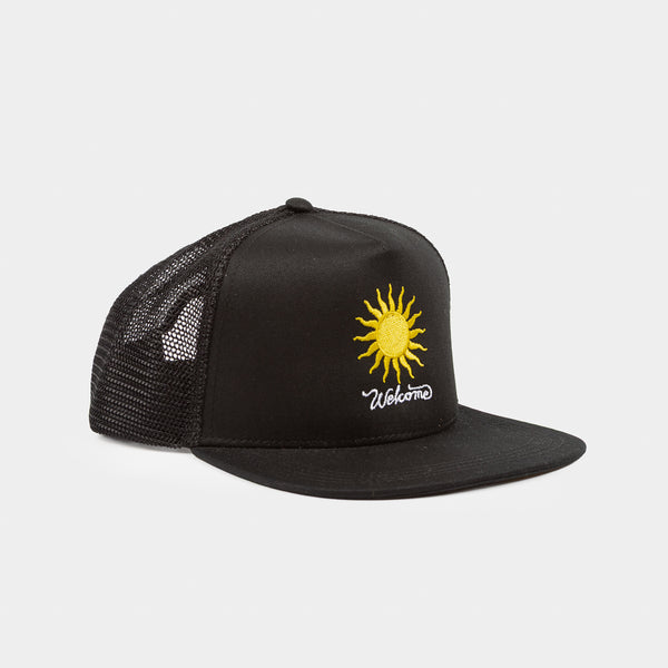 Welcome Skate Store - Sun Mesh Cap - Black
