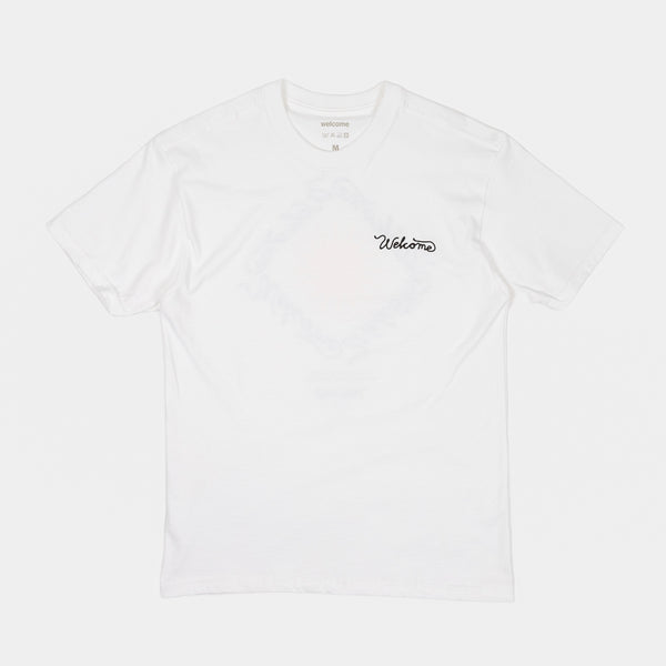 Welcome Skate Store - Sun T-Shirt - White