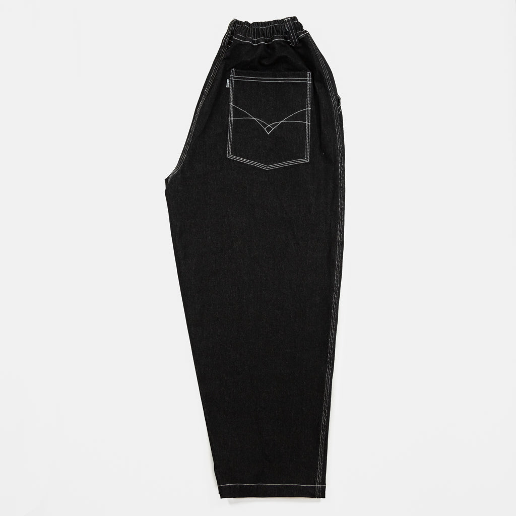 Televisi Star - Baggy OG Trousers - Black | Welcome Skate Store