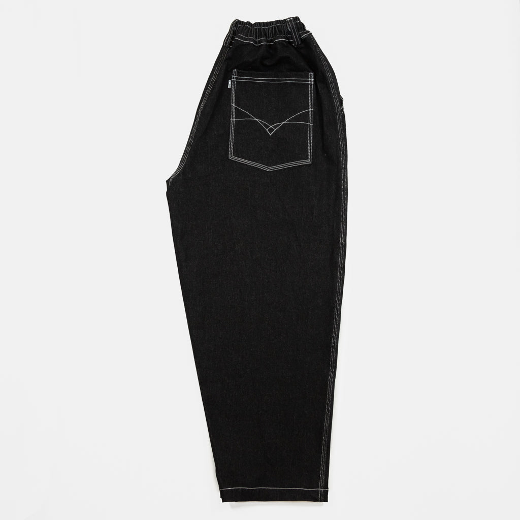 Televisi Star Black Denim Baggy OG Trousers