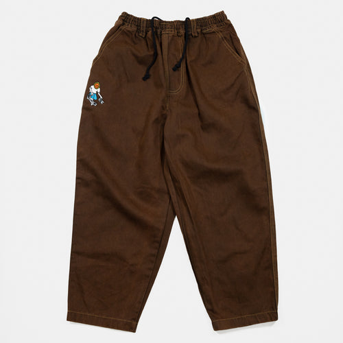 Televisi Star - Baggy OG Trousers - Chocolate Brown