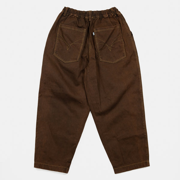Televisi Star - Baggy OG Trousers - Chocolate Brown