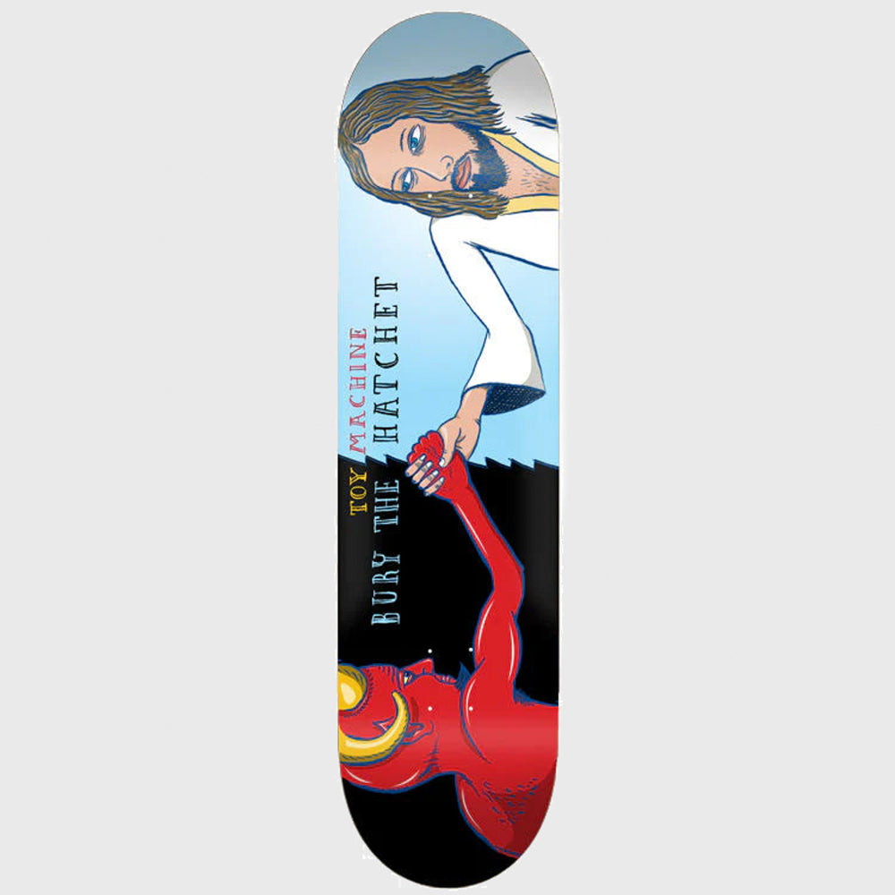 Toy Machine - 8.5" Bury The Hatchet Symmetrical Skateboard Deck