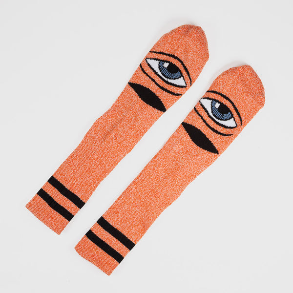 Toy Machine - Sect Eye Socks - Heather Orange