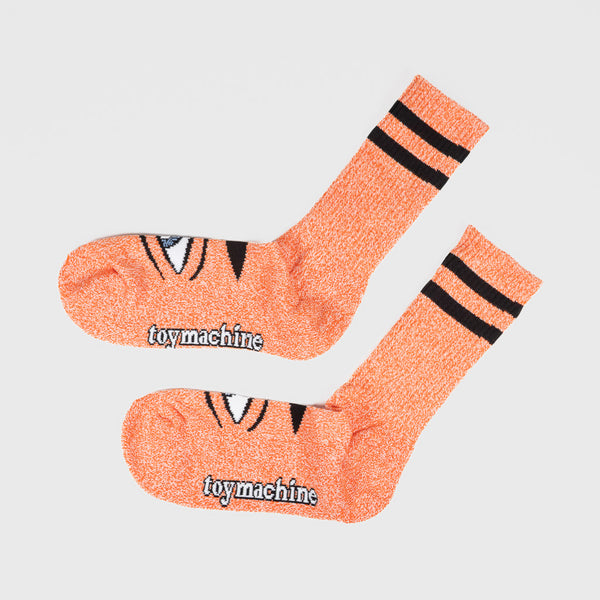 Toy Machine - Sect Eye Socks - Heather Orange