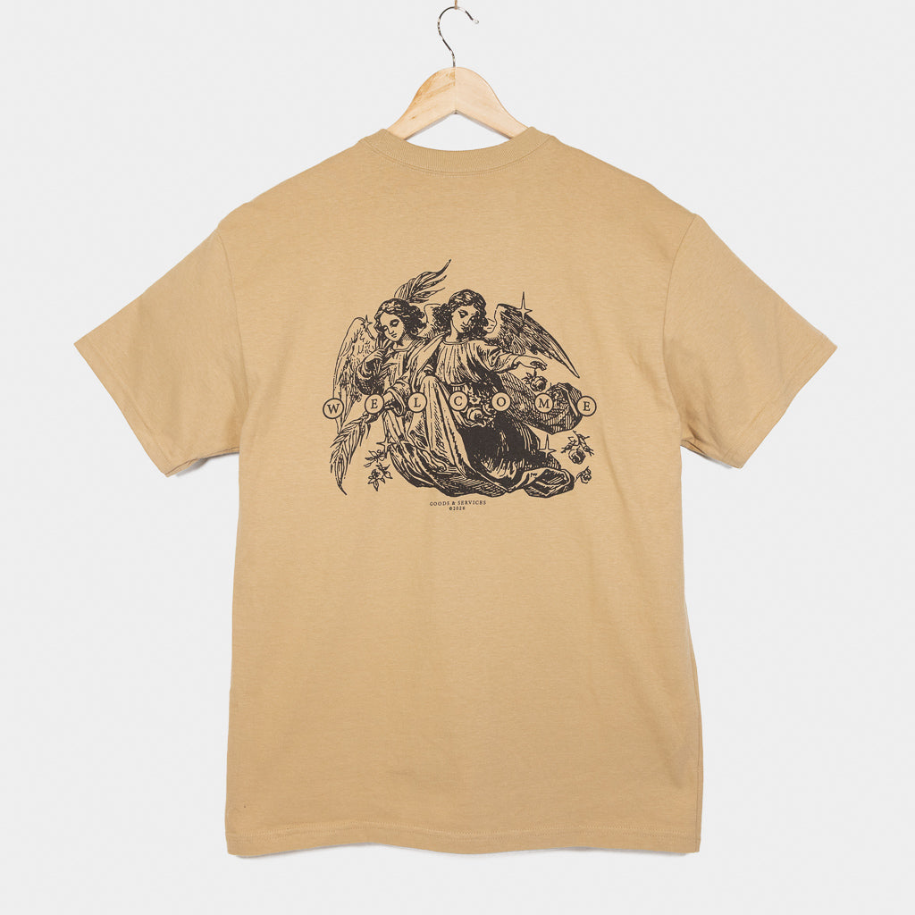 Welcome Skate Store Tranquility Sand T-Shirt
