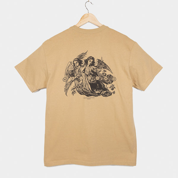 Welcome Skate Store - Tranquility T-Shirt - Sand