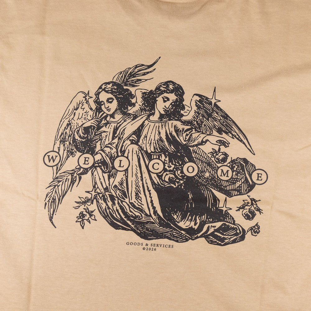 Welcome Skate Store Tranquility Sand T-Shirt