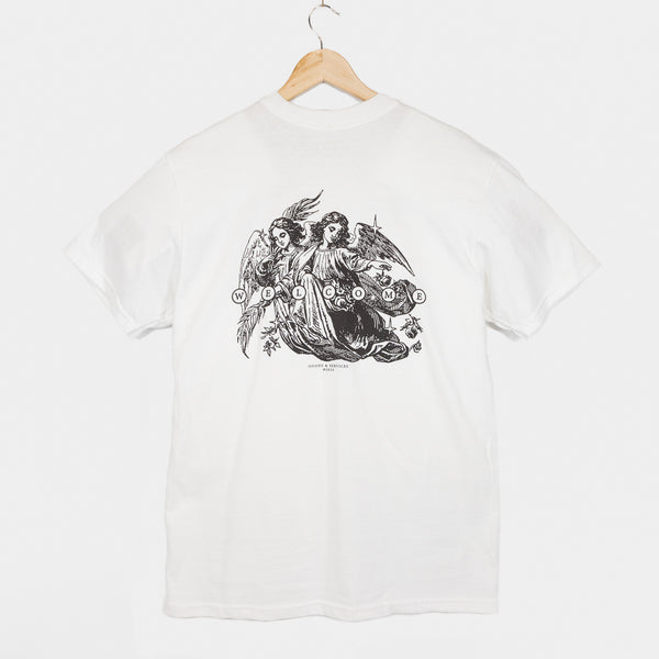 Welcome Skate Store - Tranquility T-Shirt - White