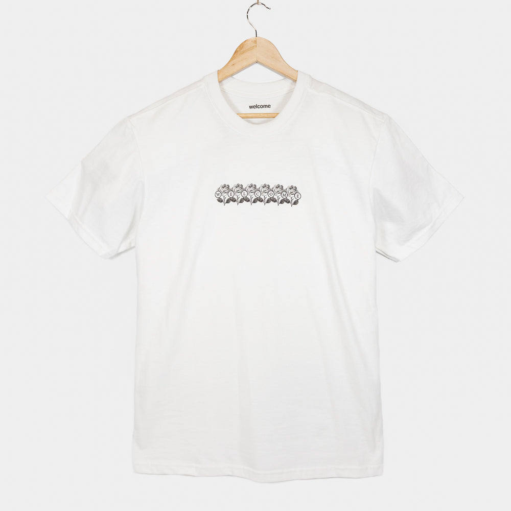 Welcome Skate Store Tranquility White T-Shirt