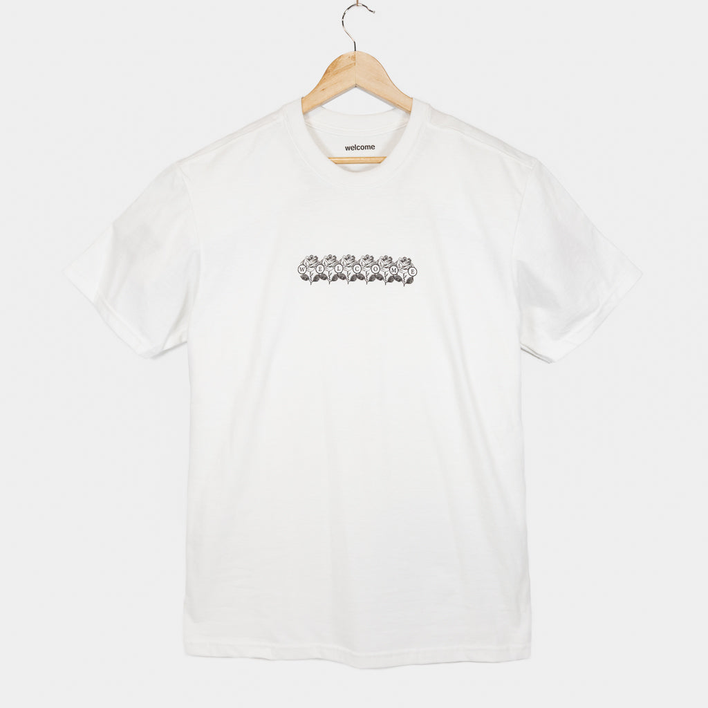 Welcome Skate Store Tranquility White T-Shirt