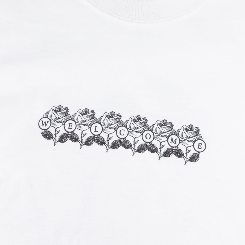 Welcome Skate Store Tranquility White T-Shirt