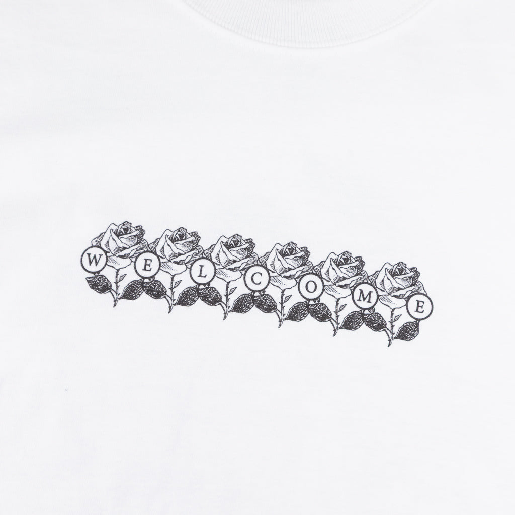 Welcome Skate Store Tranquility White T-Shirt