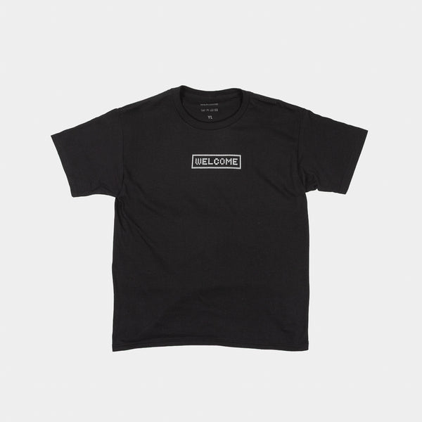 Welcome Skate Store - Typo Kids T-Shirt - Black